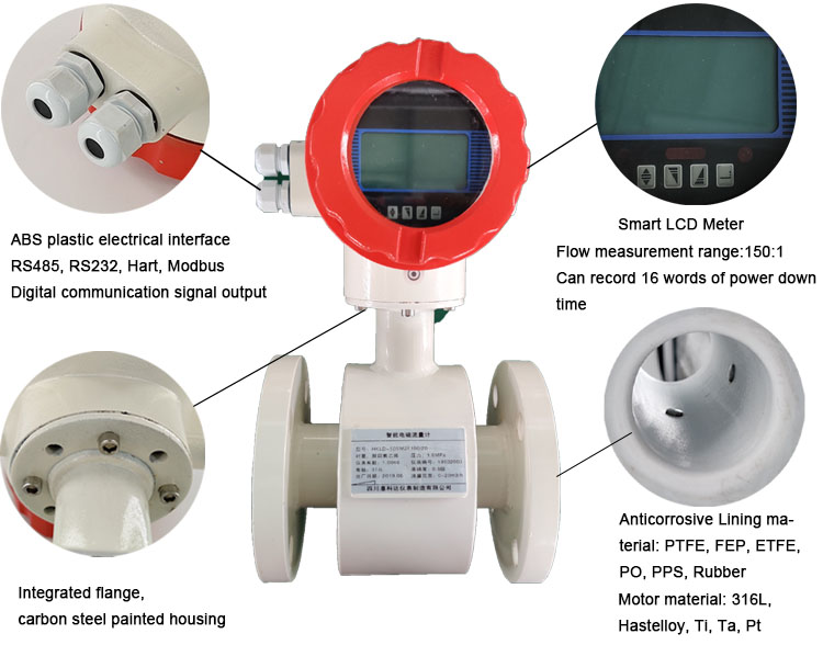 Electromagnetic Flow Meter เครื่องวัดการไหลแบบสนามแม่เหล็ก