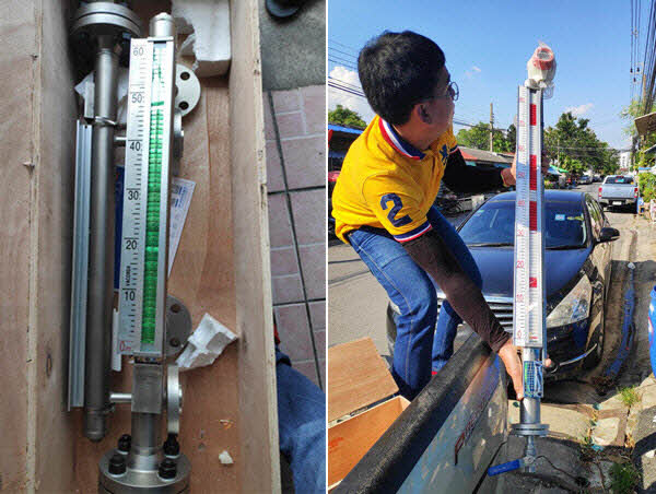 Magnetic Level Gauge เกจวัดระดับของเหลวแม่เหล็ก