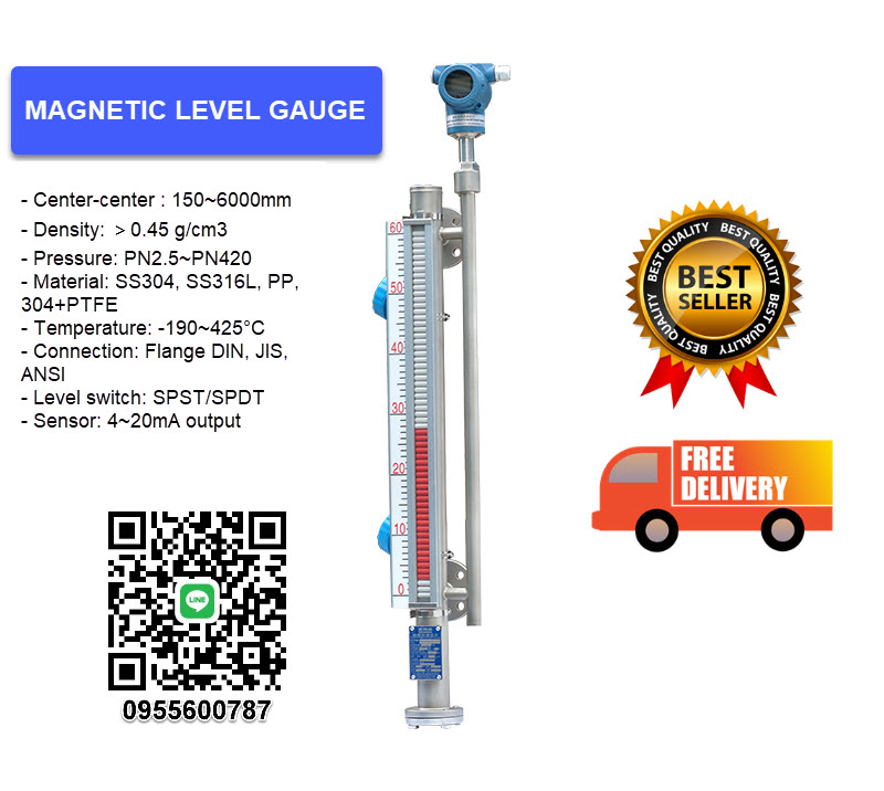 Magnetic level gauge