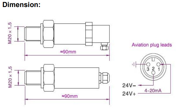 Micro Pressure Transmitter เครื่องส่งสัญญาณความดัน (ขนาดเล็ก)